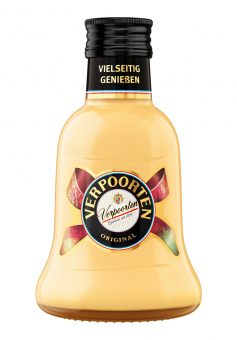 0,2 L Glockenflasche VERPOORTEN ORIGINAL Eierlikör 20 %vol "Motiv Classic" "Motiv Modern Art"