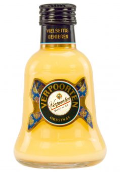 Glockenflasche 0,2 L VERPOORTEN ORIGINAL Eierlikör 20 %vol "Motiv Royal"