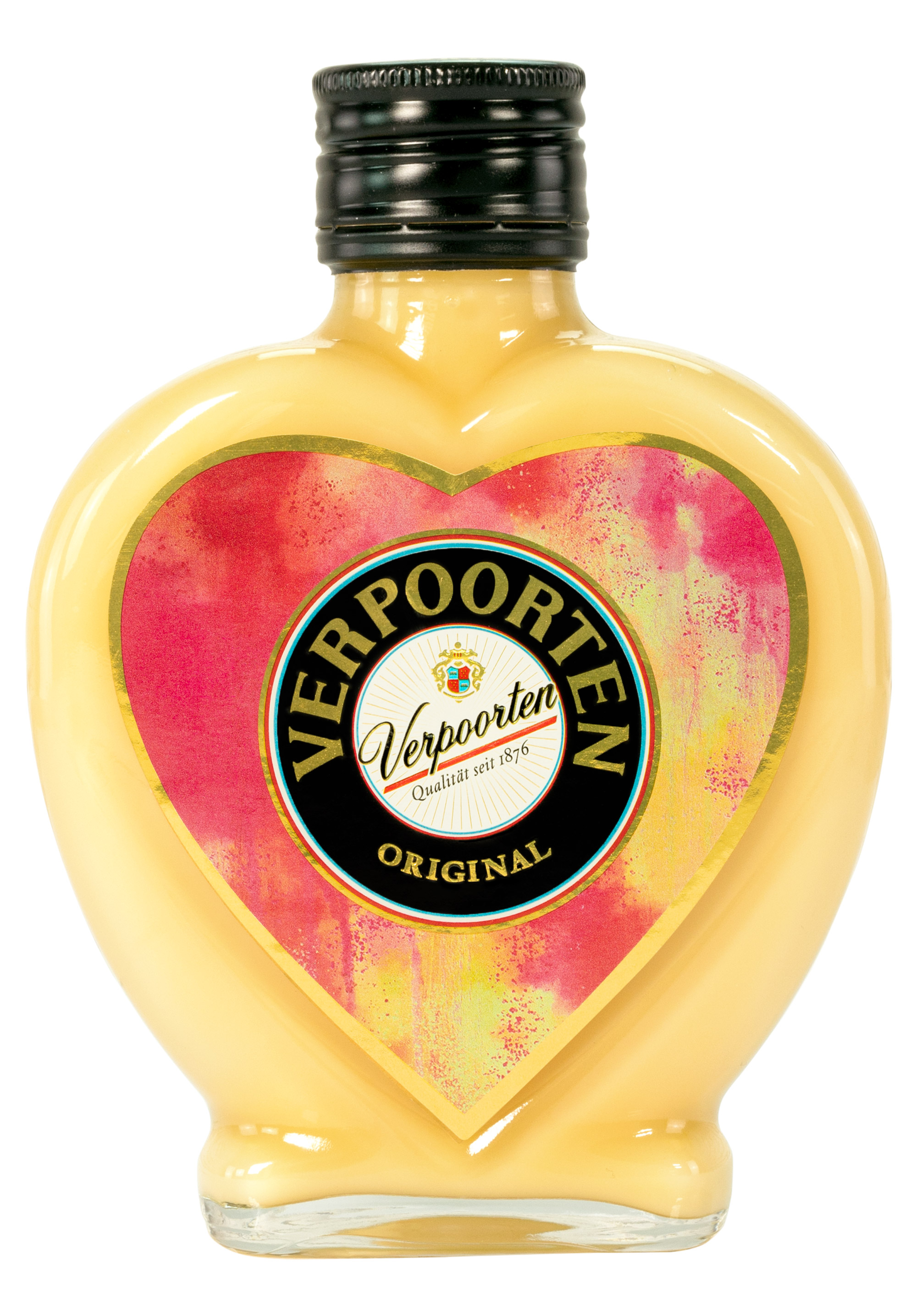 Eierlikör und neue Liköre online kaufen | Herzflasche 0,2 L VERPOORTEN ...